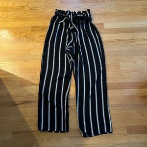 Striped Flowy Pants